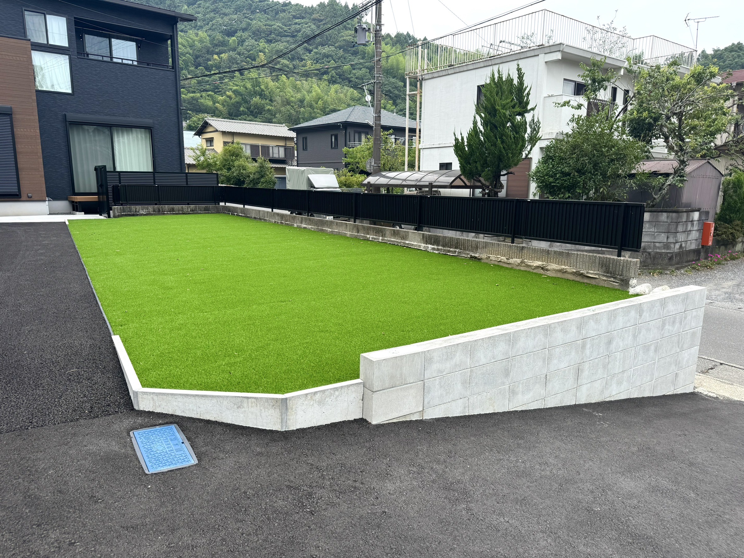 静岡市葵区の外構工事が完工いたしました!