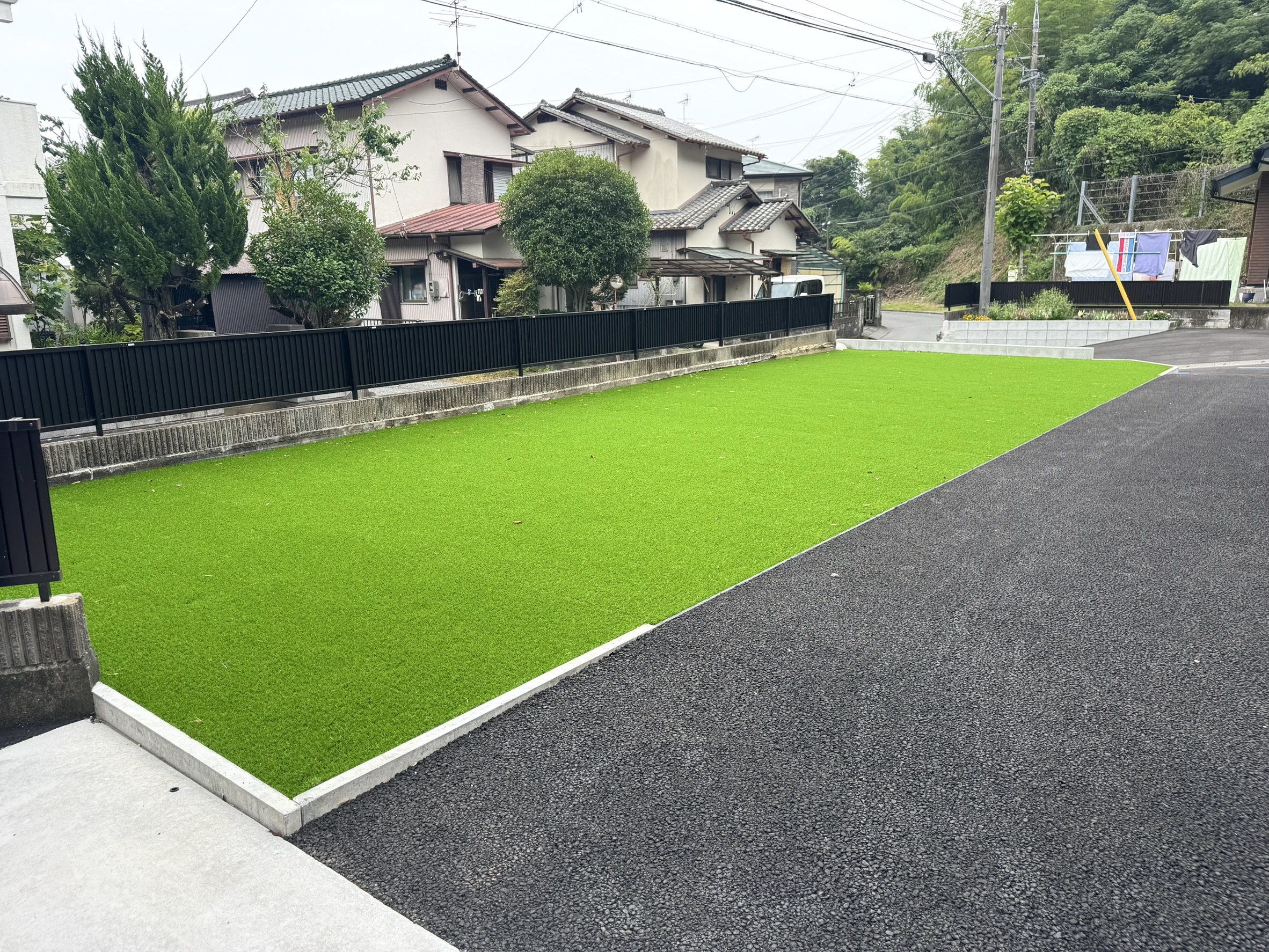 静岡市葵区の外構工事が完工いたしました!