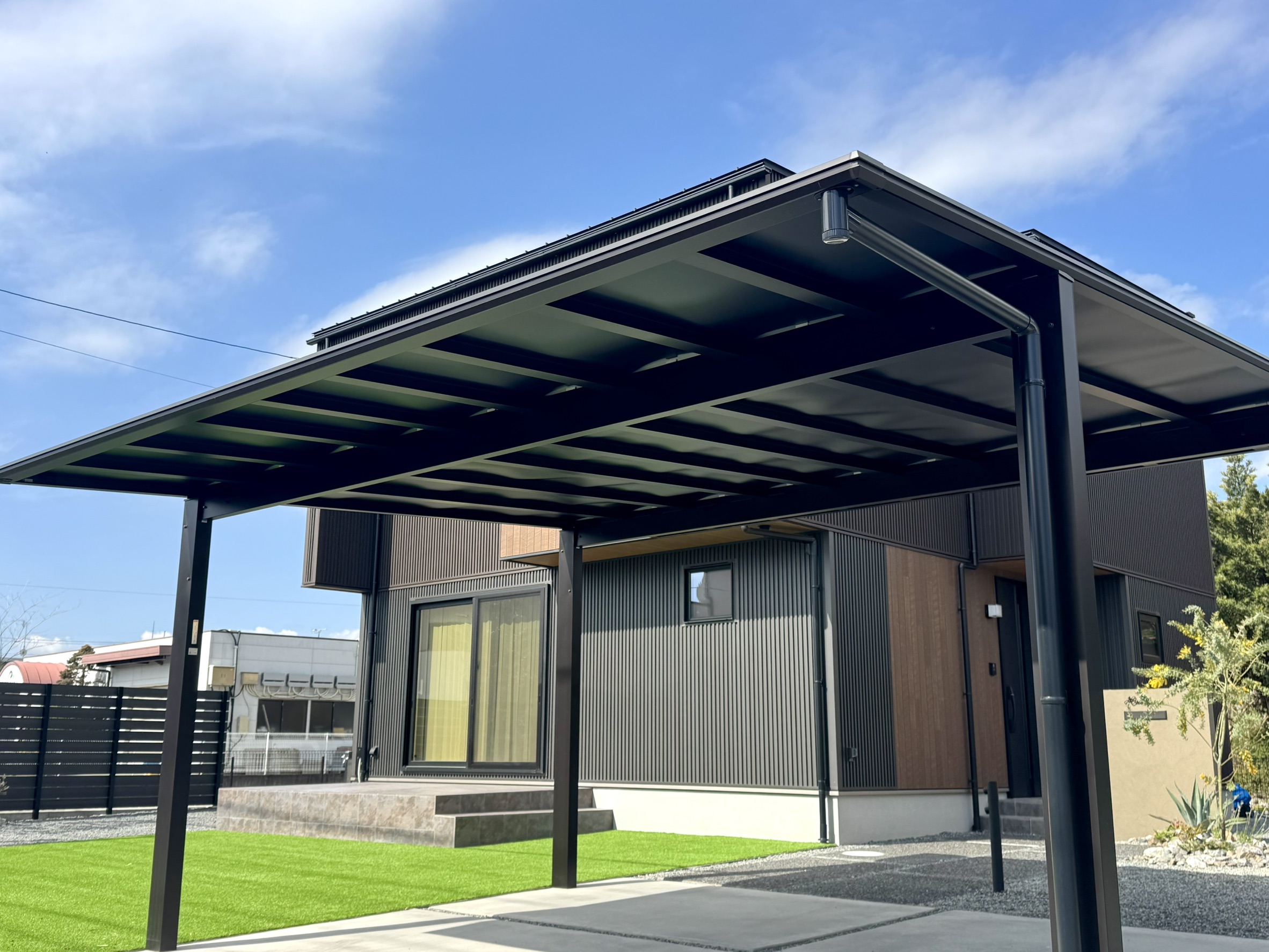 焼津市H様邸、新築外構が完工いたしました！